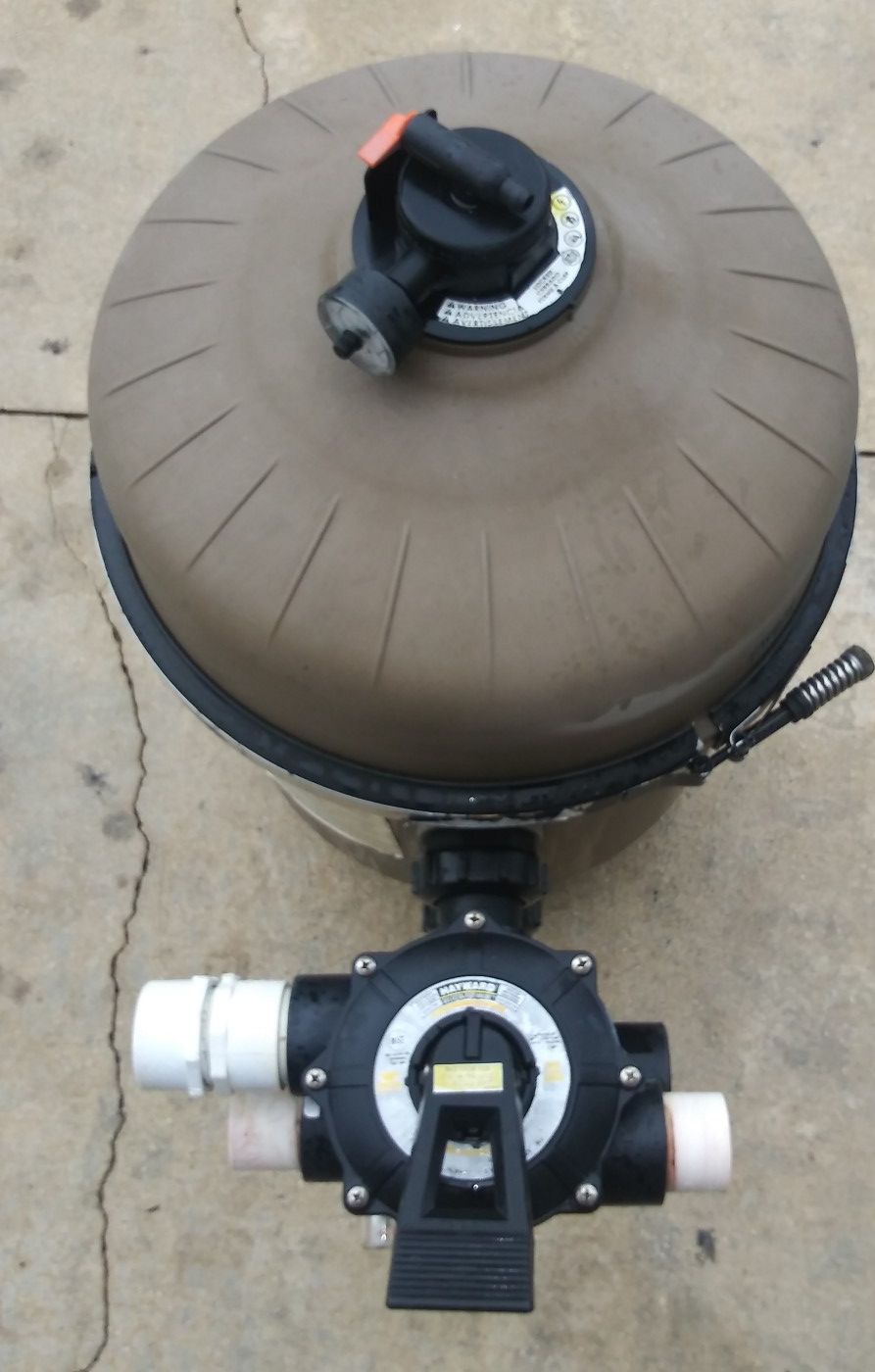 Hayward ProGrid 2420 DE Filter. With Selecta flo multiport valve