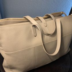 Genuine Leather Weekender Bag