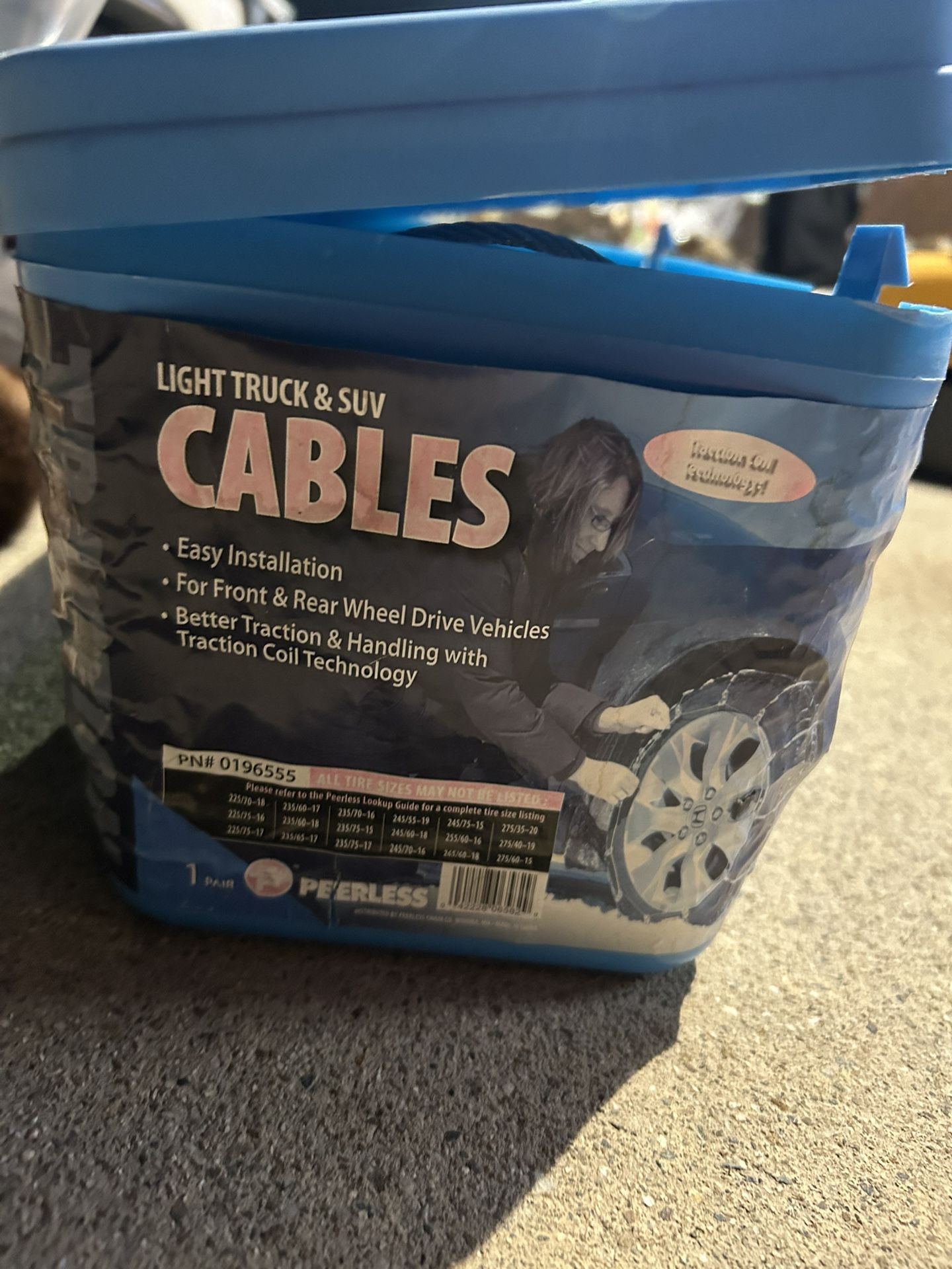Light Truck & SUV Snow Cables – Easy Install, Front & Rear Wheel Dri