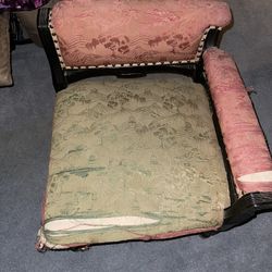 Antique One Arm Ladies Chair 