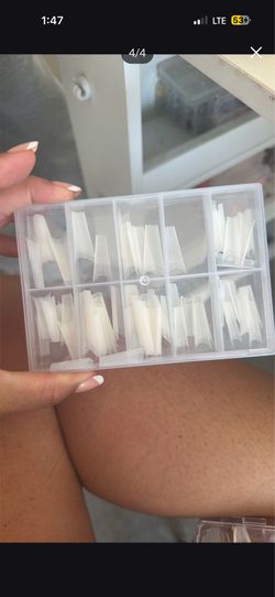 Boxes Nail Tips – Assorted Sizes & Shapes