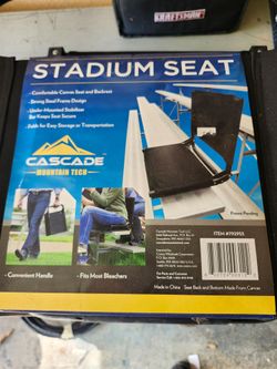 Stadium  chairs  3 new