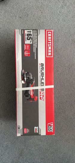 CRAFTSMAN V20 RP 4.5-in 20-volt max Paddle Switch Brushless Cordless Angle grinder