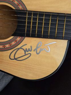 GUITAR Autographed By Eric Clapton