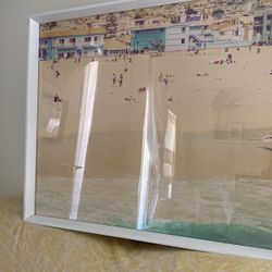21x30” Framed Beach Pic