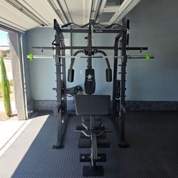 Smith Machine 2001 | Multi-Use Adj Bench | Gym Equipment | Fitness | Squat Rack | Excercise |🔴WEIGHTS AND BARBELL SOLD SEPARATELY 🔴 FREE DELIVERY 🚚