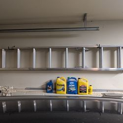 8 Foot Extension Ladder.