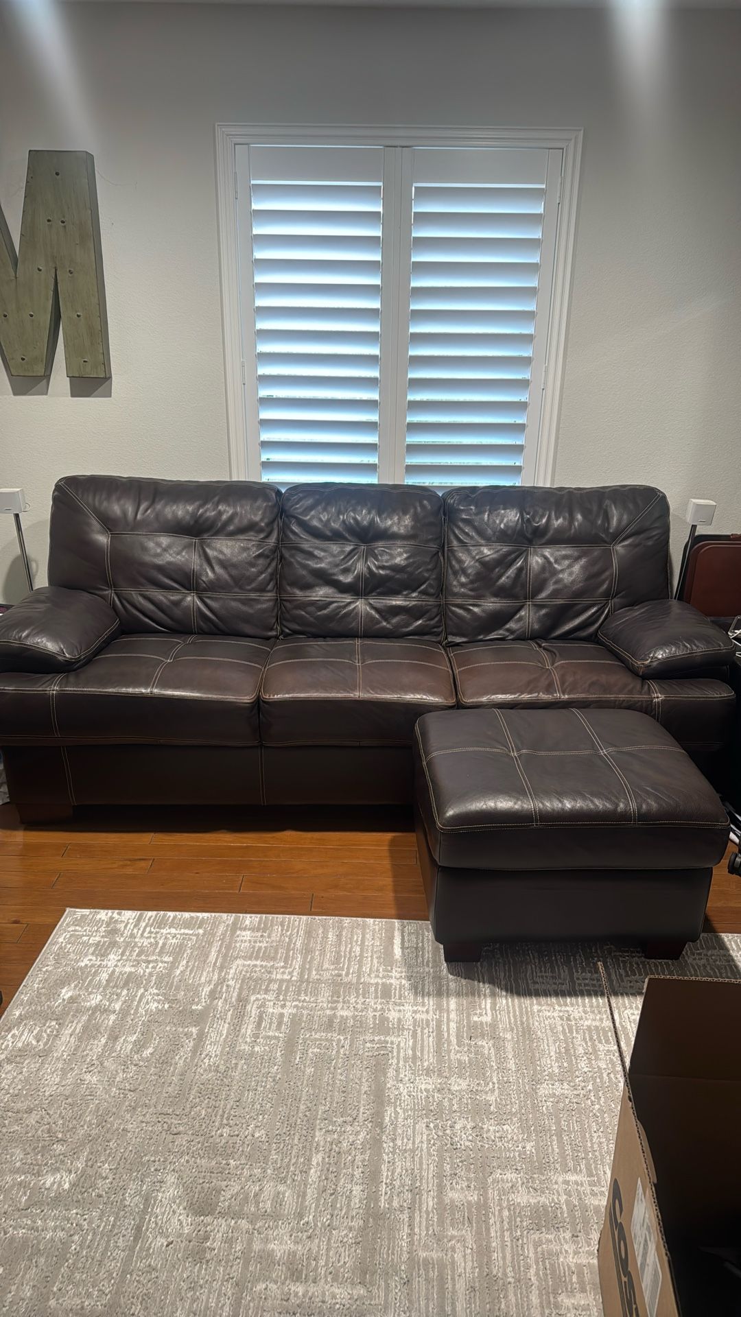 Leather Couch