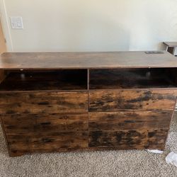 Desk and Dresser/TV Stand 