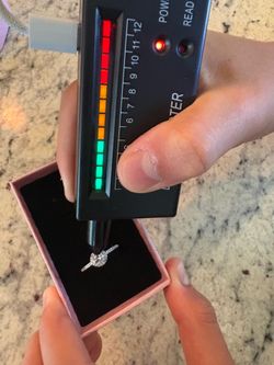 VVS1 Moissanite Halo Ring