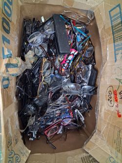 Large Lot of Mixed Eyeglasses Frames