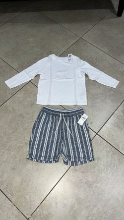 Old Navy Toddler Boy’s Shorts and Shirt, Size 2t, 3t