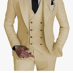 XL Mens 3Pc Suit Set By WangYue
