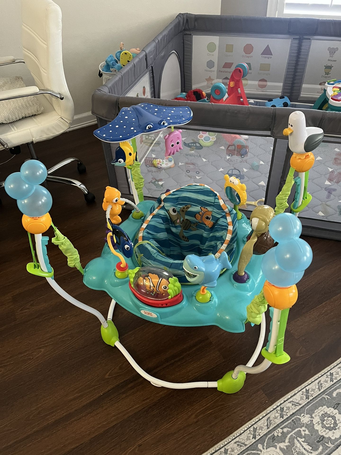 Disney Baby Finding Nemo Sea of Activities Jumper