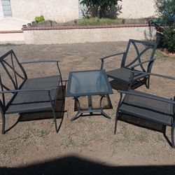 4 Pcs.  Patio Furniture Set