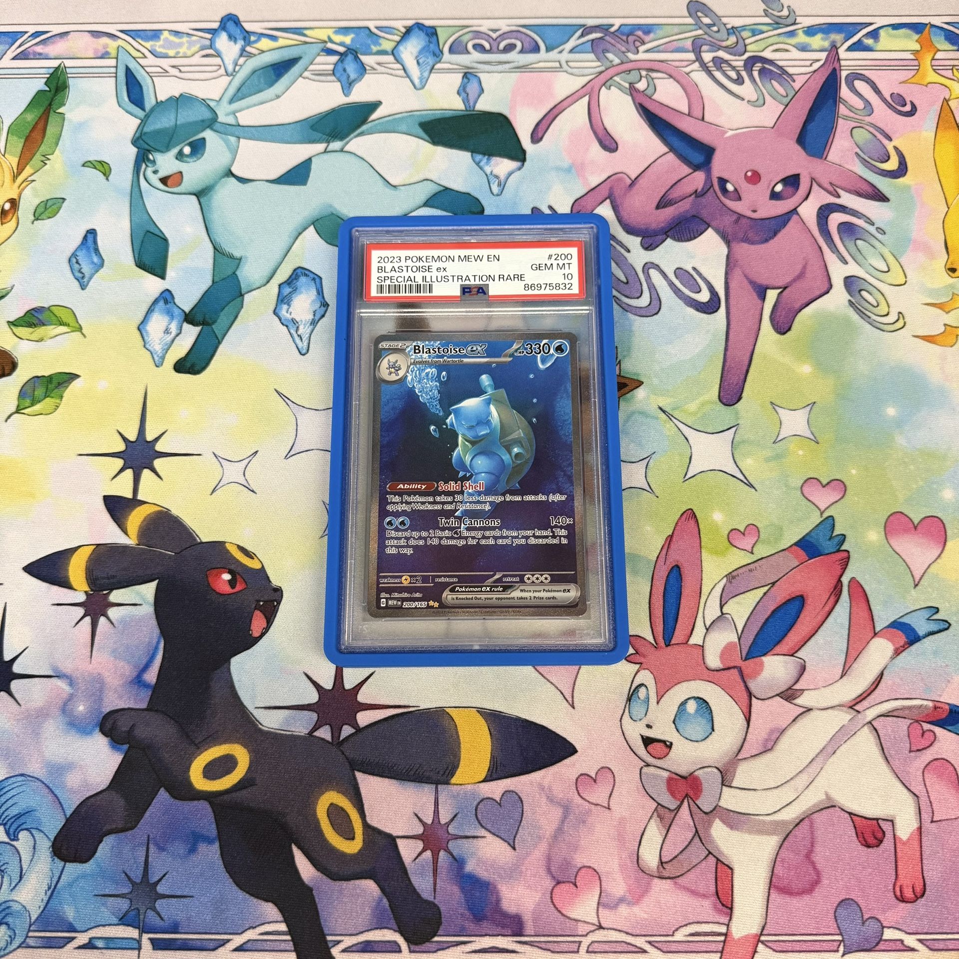 PSA 10 Blastoise ex 200/165