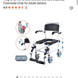 Shower commode /commode chair/commode wheelchair
