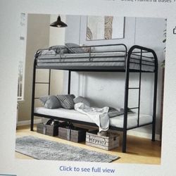 Bunk Bed/Twin Mattress Read Caption