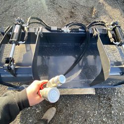 New 72” Grapple Bucket For Skid Steer / Tractor 
