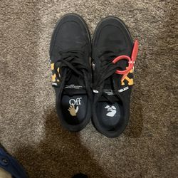 Off White Vulcanized Sneakers 