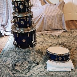 PDP Concept Maple snare and Tom's 
