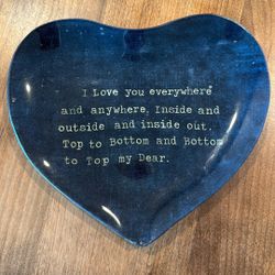 SugarBoo Heart Dish Decor 