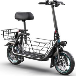 Black Electric Scooter