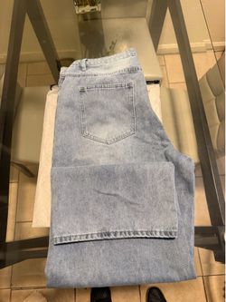 SHEIN straight leg jeans 36