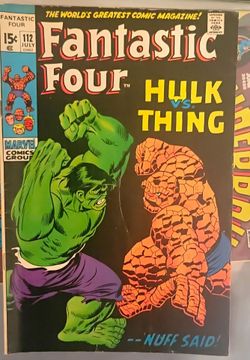 Fantastic Four #112 Marvel Comic Book 1971