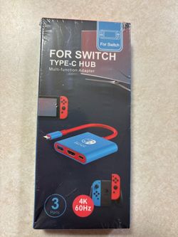 Type-c hub for switch