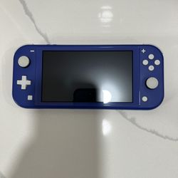 Nintendo Switch Lite Blue Handheld Console with Charger 