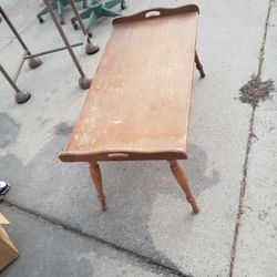Small Wood Table 