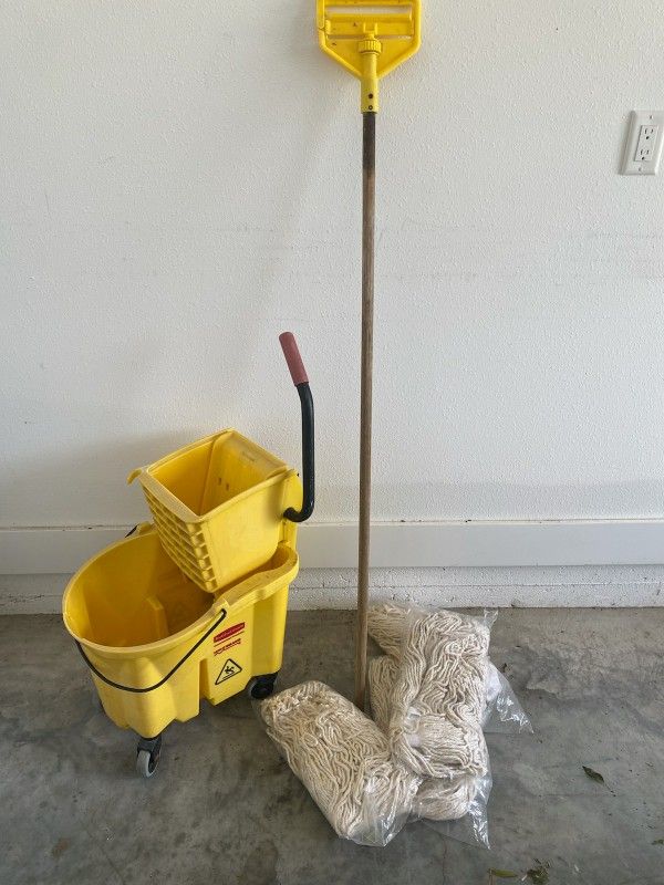 Mop And Bucket