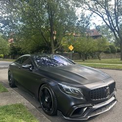 Mercedes S63 Coupe 2018 
