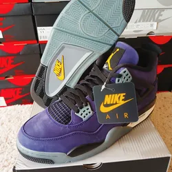 DS Air Jordan 4 Lakers LA EXCLUSIVE EARLY RELEASE