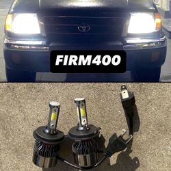 H4 6K Bright White LED Lights For $30