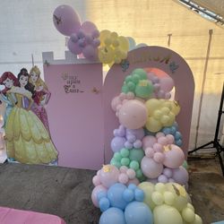 Princess Theme 👑 Birthday Decorations 
