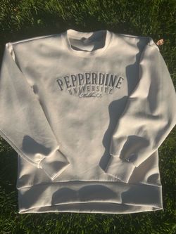 League Cream Pepperdine University Crewneck Sweatshirt