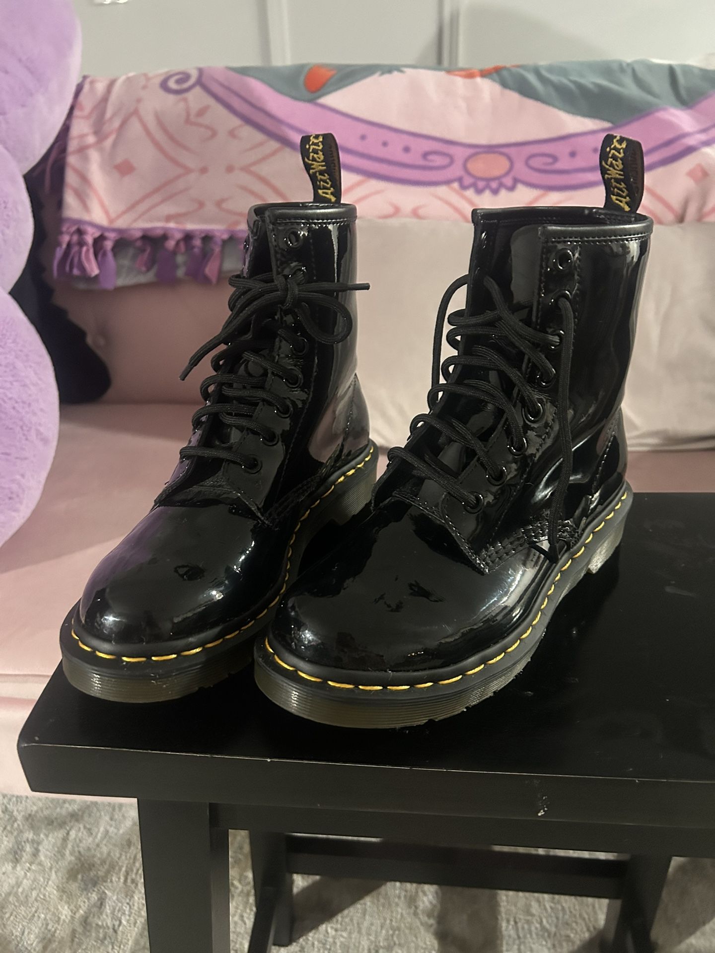 Black Doc Martens Boots Women’s Size 6 