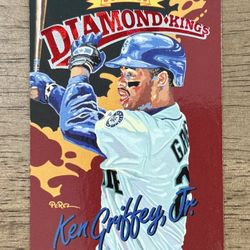 1994 Leaf Donruss Ken Griffey Jr Diamond Kings Insert Mariners