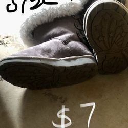Girls Winter Fur Boots