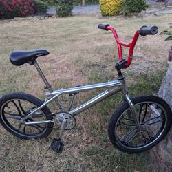 Vintage BMX Bike with Mongoose Saddle, Cane Creek Headset, Odyssey Pedals