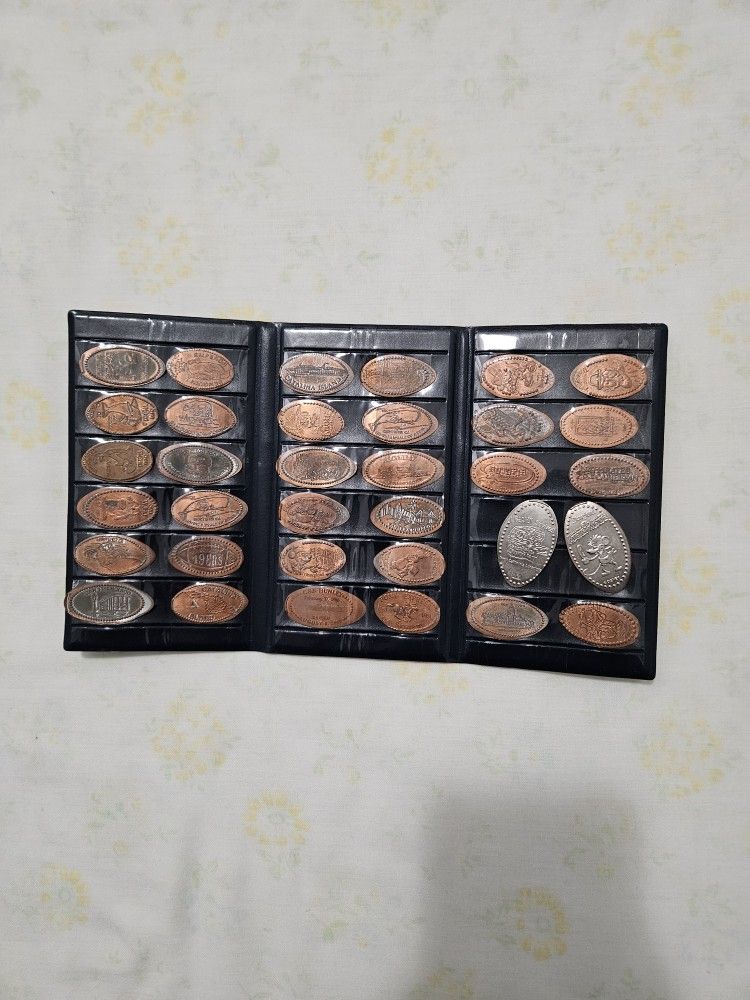 Sea World Adventure Parks Penny Collection 42 Flat Pennies