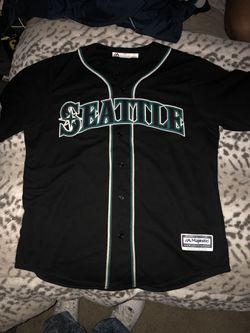 Black mariners Robinson Cano jersey SZ Large $60 for Sale in Renton, WA -  OfferUp