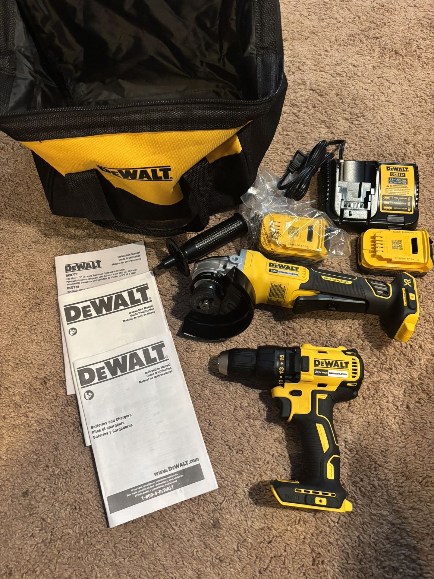 New Set Dewalt! 
