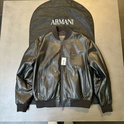 Armani Leather Jacket (Retail $1,045)
