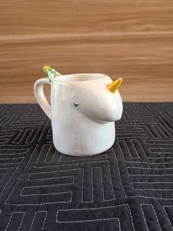 3-DUNICORN HORSE HEAD [ "YOU'RE ONE OF A KIND" ], Ceramic Coffee Cup, Vintage