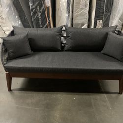 Article, Timber Olio Green Corner Sectional,