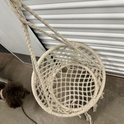 Hanging Swing Indoor Or Outdoor Rope 