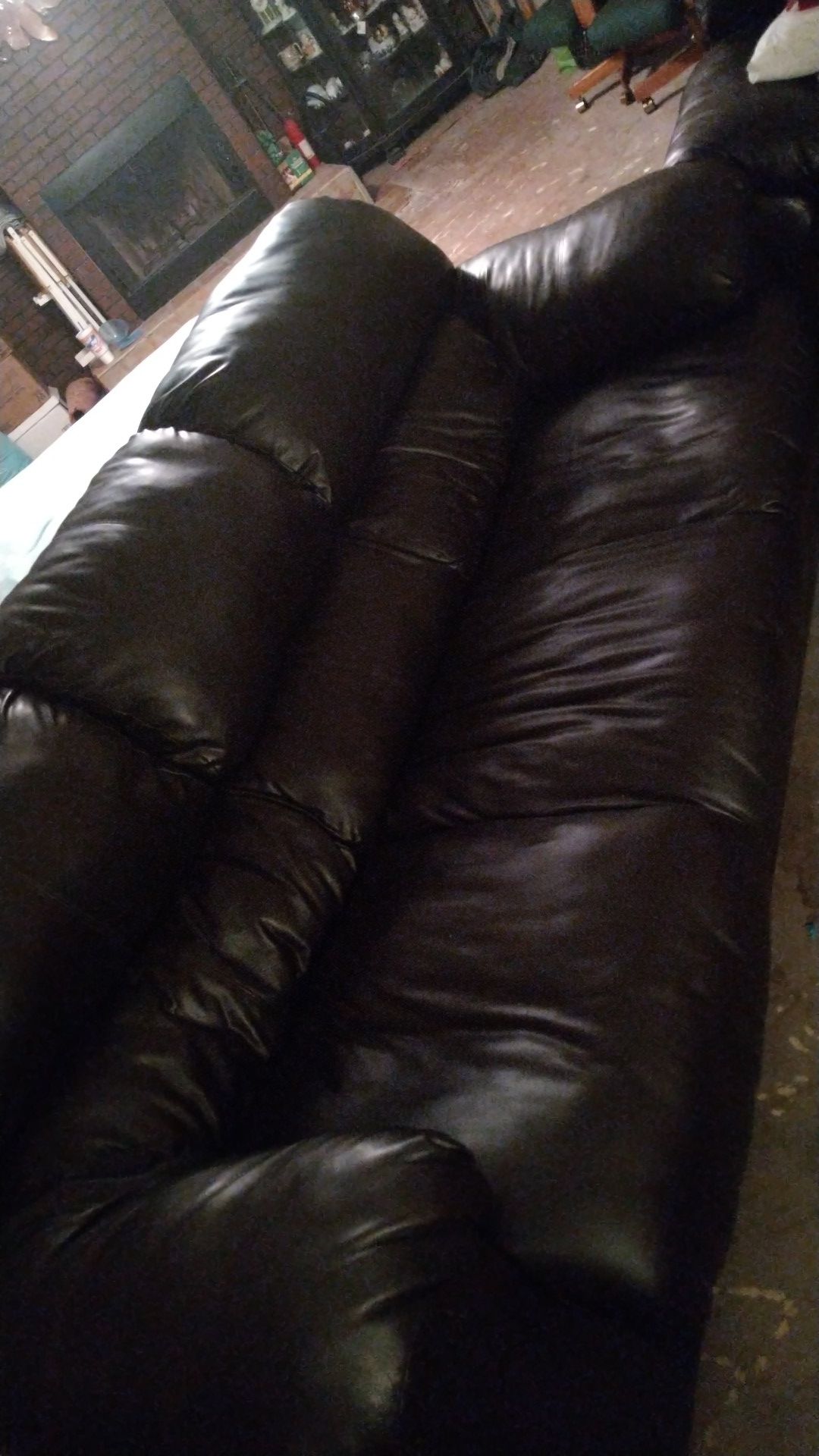 Black couch